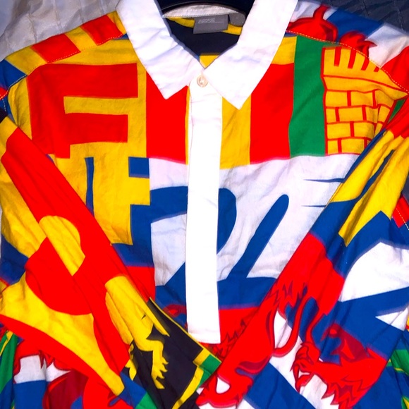 ASOS DESIGN Overhead Shirt w/ 90’s Style Print - M - Picture 4 of 8